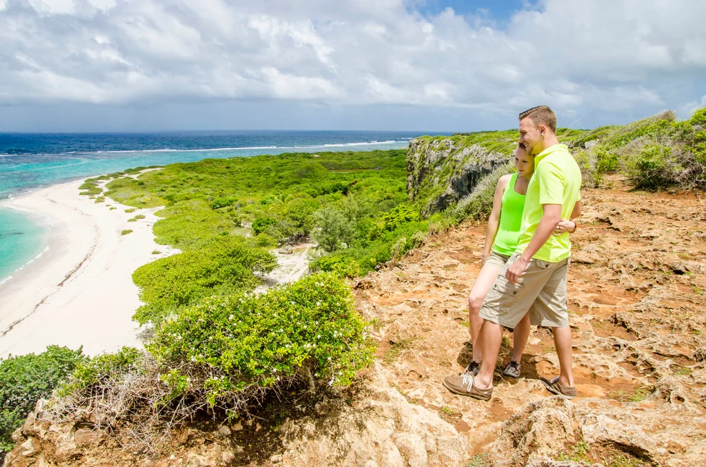 Historic Martello Tower in Barbuda